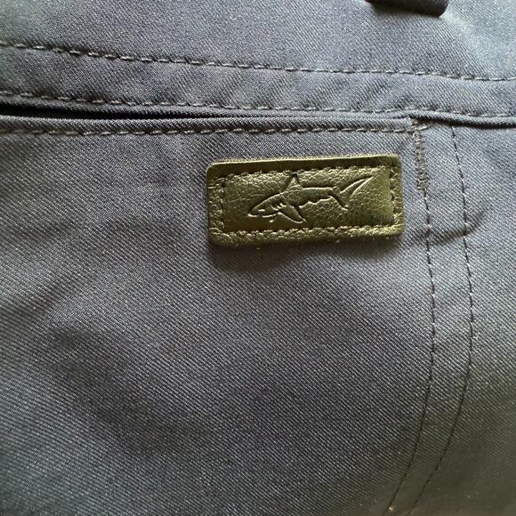 Greg Norman Golf Pants 32x30 Navy Blue Straight Leg Stretch Athletic Trouser - Picture 5 of 6